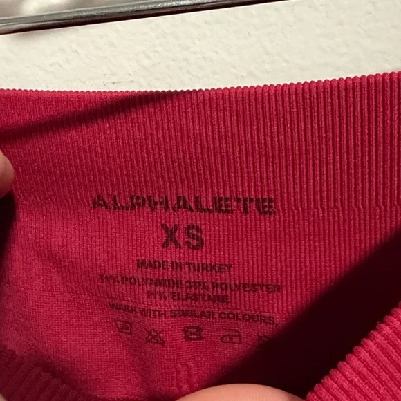 Alphalete Red Leggings - Picture 2 of 5